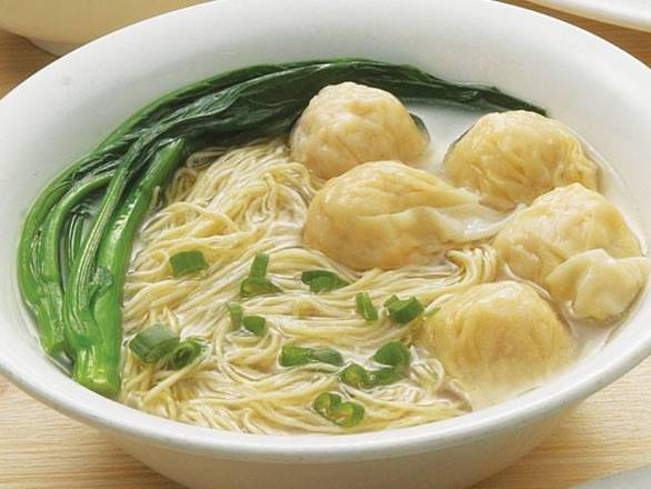 Steamed Wonton Noodle Soup云吞汤面